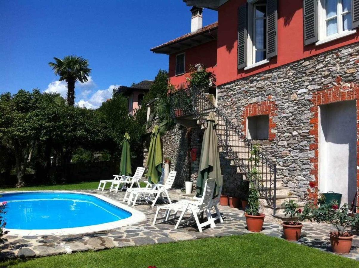 Domus Cusiana Complesso Vista Lago E Piscina Miasino المظهر الخارجي الصورة